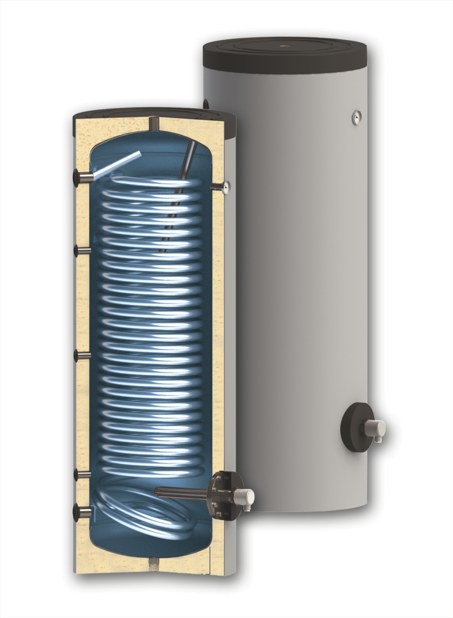 Soojuspumba BOILER Sunsystem 200 l (2,8 m2, põrand)